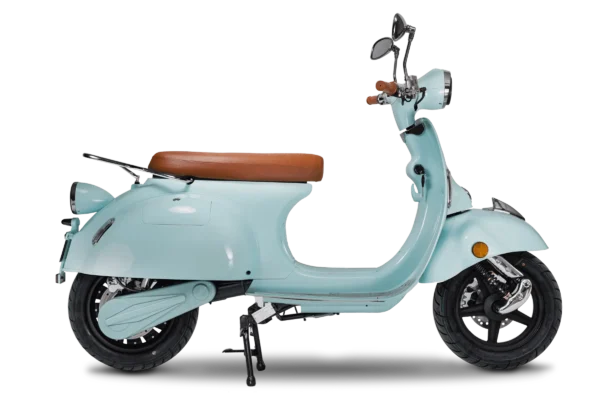 Himmelblau - hellblau - pastellblau die E-Roller von Kito in 10 Farben jetzt für Dich aber Lager Zürich für die ganze Schweiz